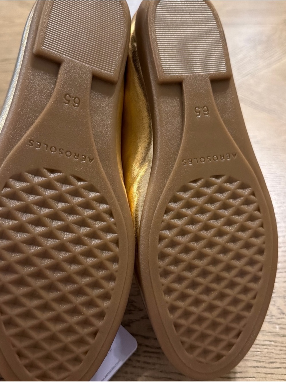 NEW Aerosoles Women's Bell Slip-On Flats Loafers Eggnog Size 6.5 - Picture 4 of 4